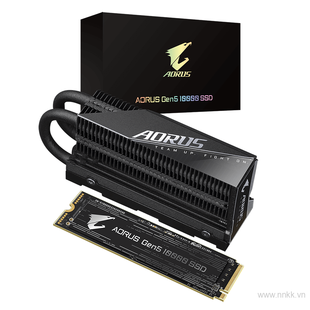 Ổ cứng ssd 2000 GB (2TB) Gen 5,Gigabyte AORUS PCI-Express 5.0 x4, NVMe 2.0