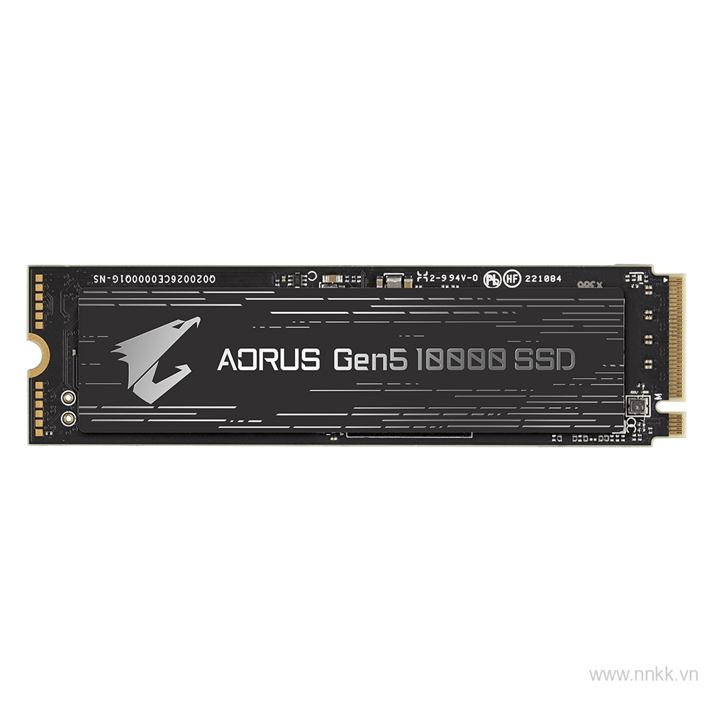 Ổ cứng ssd 2000 GB (2TB) Gen 5,Gigabyte AORUS PCI-Express 5.0 x4, NVMe 2.0