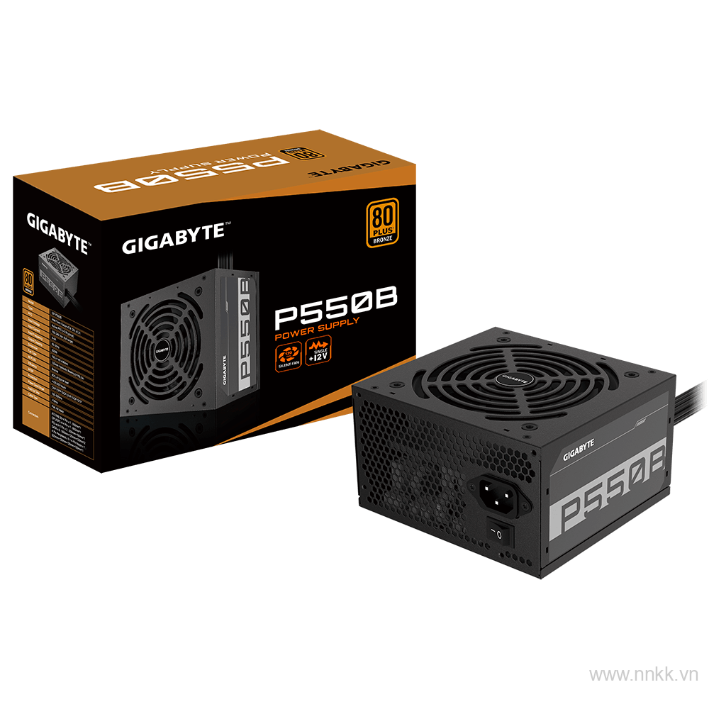 Nguồn máy tính để bàn GIGABYTE P550B, công suất 550W