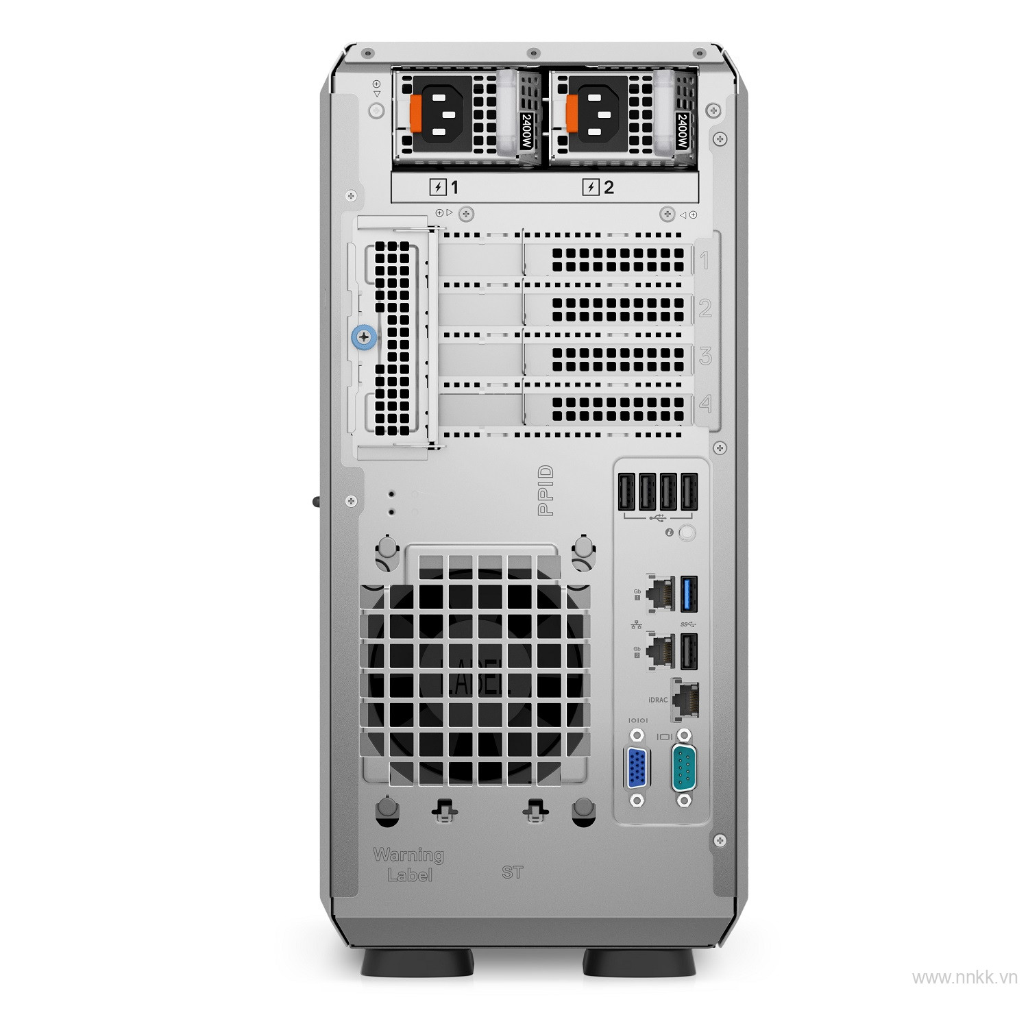 Máy chủ Dell PowerEdge T350 Server Xeon E-2334, Ram 16GB DDR4, HDD 2TB 