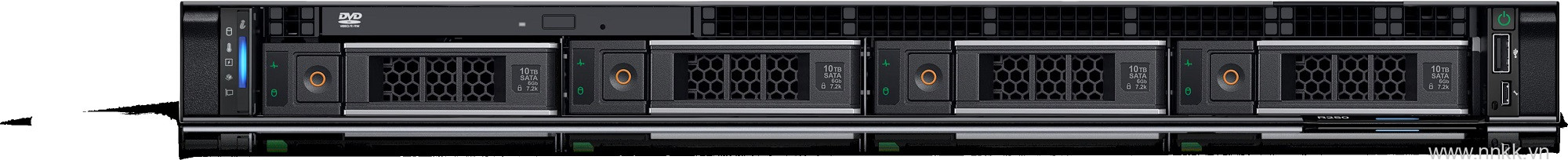 Server Dell PowerEdge R250 Xeon E-2324G, Ram 8GB, HDD 2TB