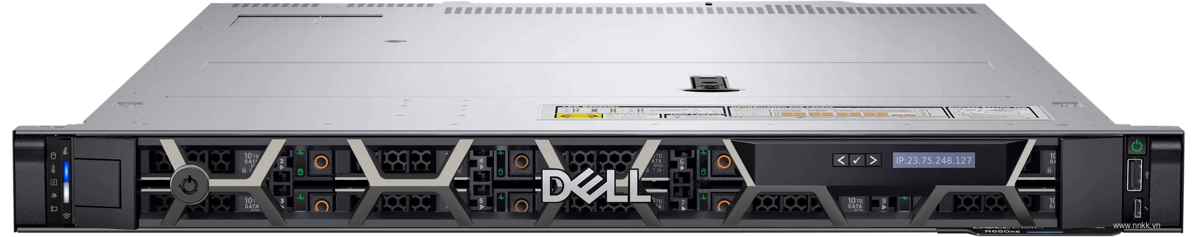 Máy chủ Dell PowerEdge R650xs Xeon Silver 4310, Ram 16GB, HDD 2TB 7.2K