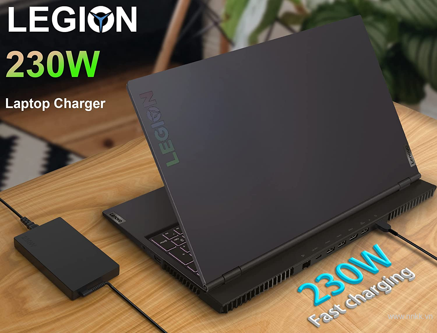 Bộ sạc Legion 5 Charger,230W AC Adapter for Lenovo Legion