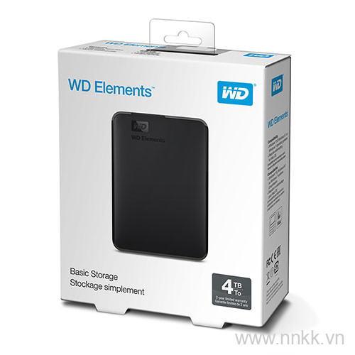 Ổ cứng di động WD Elements 4TB 2.5 inch Portable
