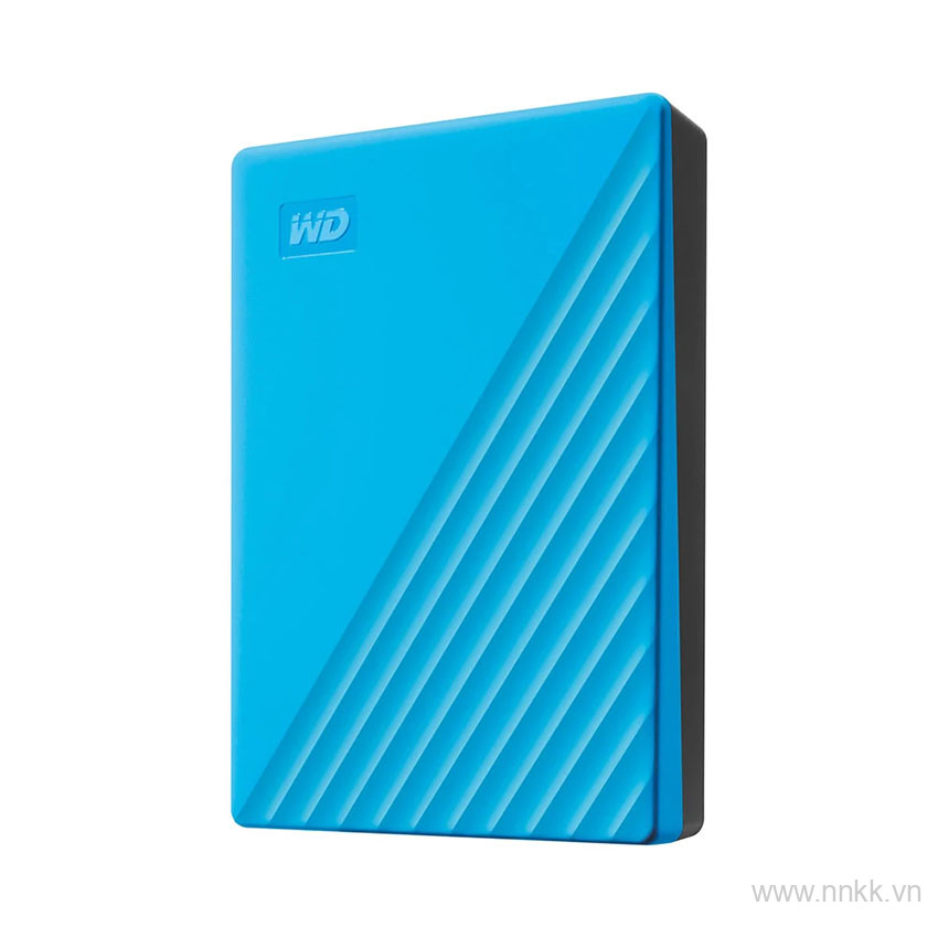 Ổ cứng di động WD My Passport 4TB, màu xanh