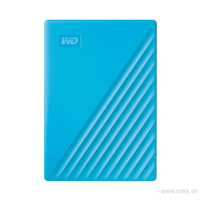 Ổ cứng di động WD My Passport 4TB, màu xanh