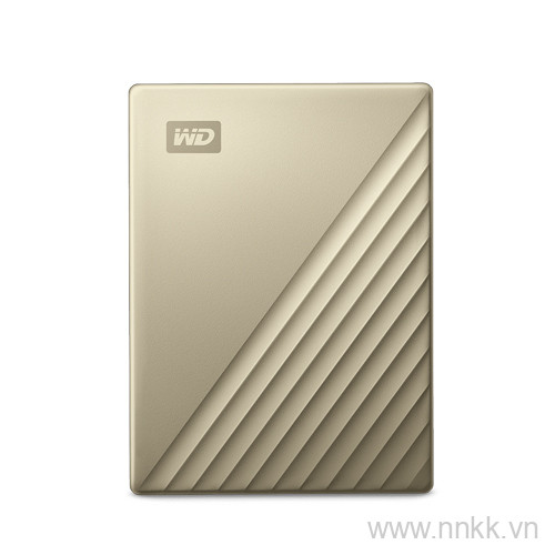 Ổ cứng di động WD My Passport Ultra 2TB, màu vàng