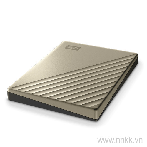 Ổ cứng di động WD My Passport Ultra 2TB, màu vàng