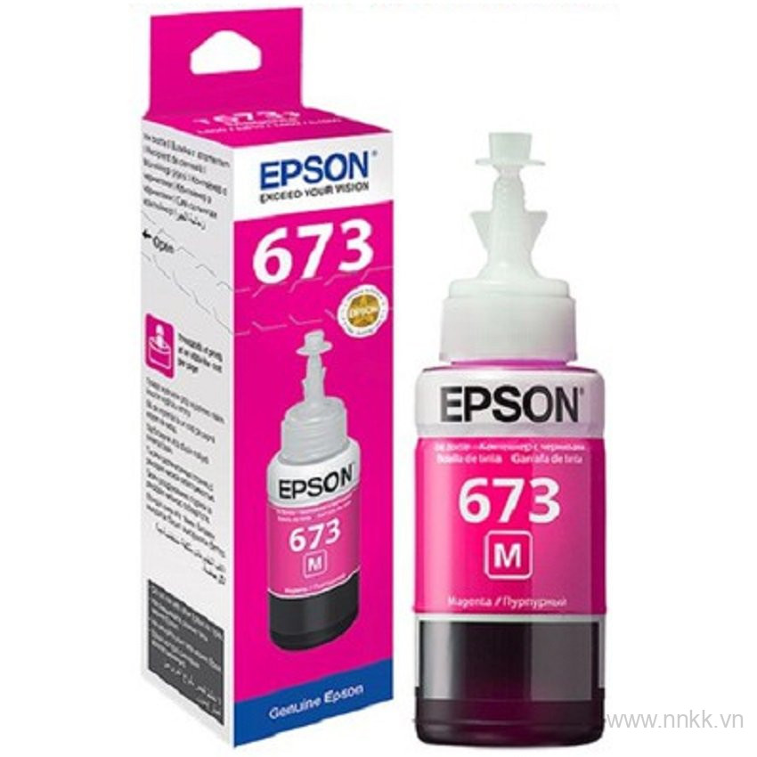 Mực màu đỏ hồng máy in Epson L800,Epson L805,Epson L810,Epson L850, Epson L1800