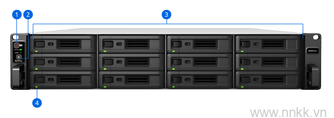 Thiết Bị Lưu Trữ NAS Synology RS3621xs+