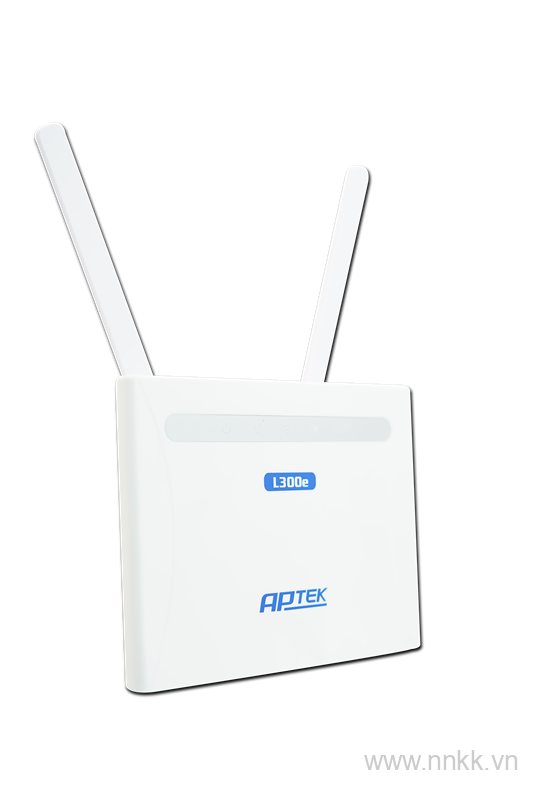 Bộ phát wifi dùng sim 4G- LTE WiFi chuẩn N 300Mbps APTEK L300e - Router