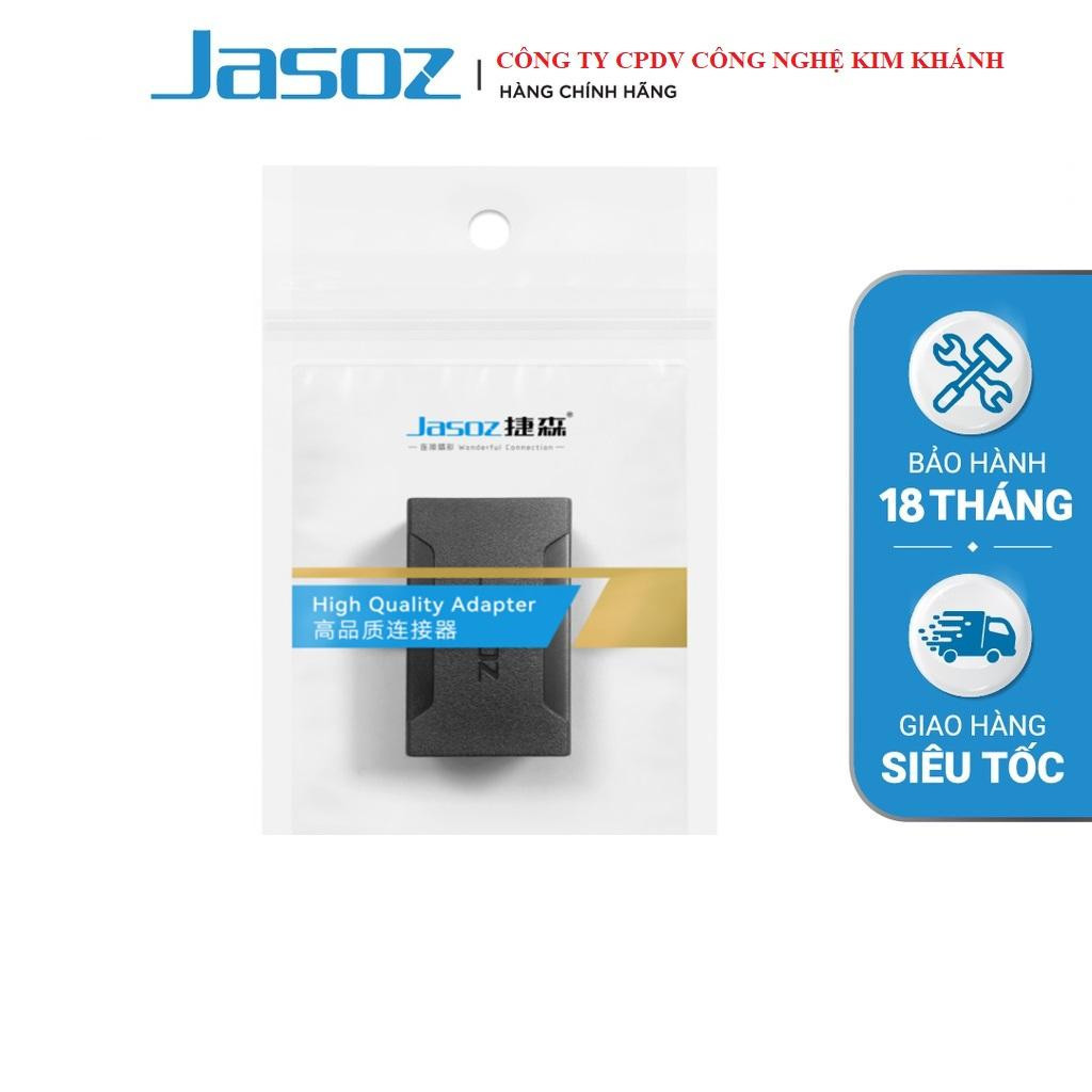 Đầu nối cáp mạng LAN RJ45 mạ vàng Jasoz T-G150 | Truyền 100m | Hỗ trợ 2 thiết bị
