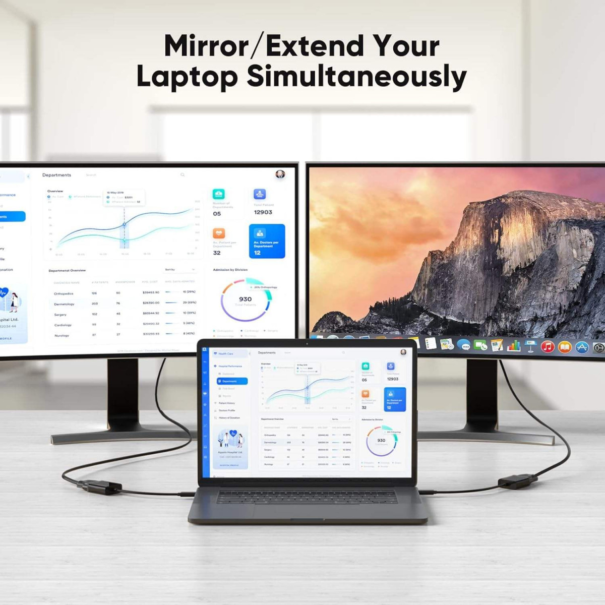 Bộ chuyển đổi USB Type-C sang VGA 15 Pin 1080P 60Hz | Chip Realtek RTD2169 | Vỏ nhôm ABS