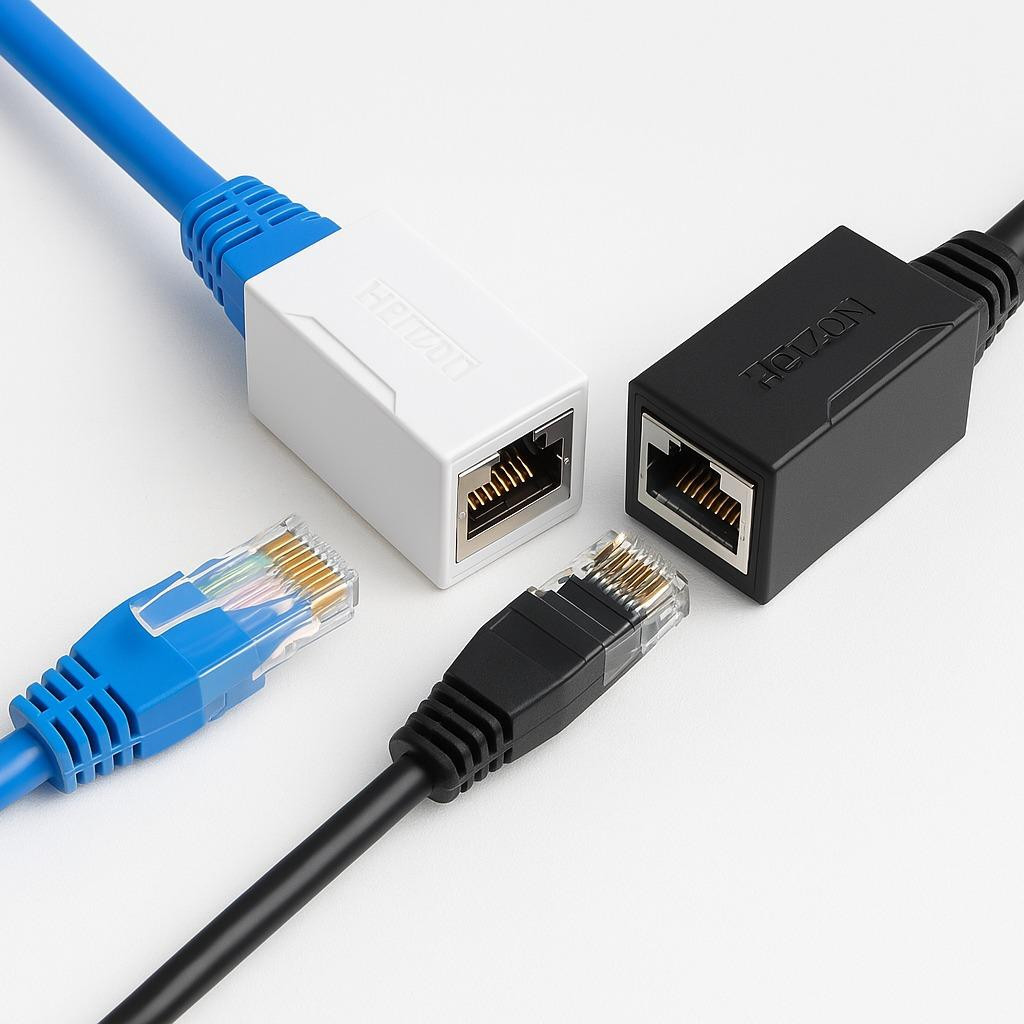 Đầu nối cáp mạng LAN RJ45/RJ45 Gigabit Jasoz T-G149 | Giảm nhiễu | Truyền ổn định
