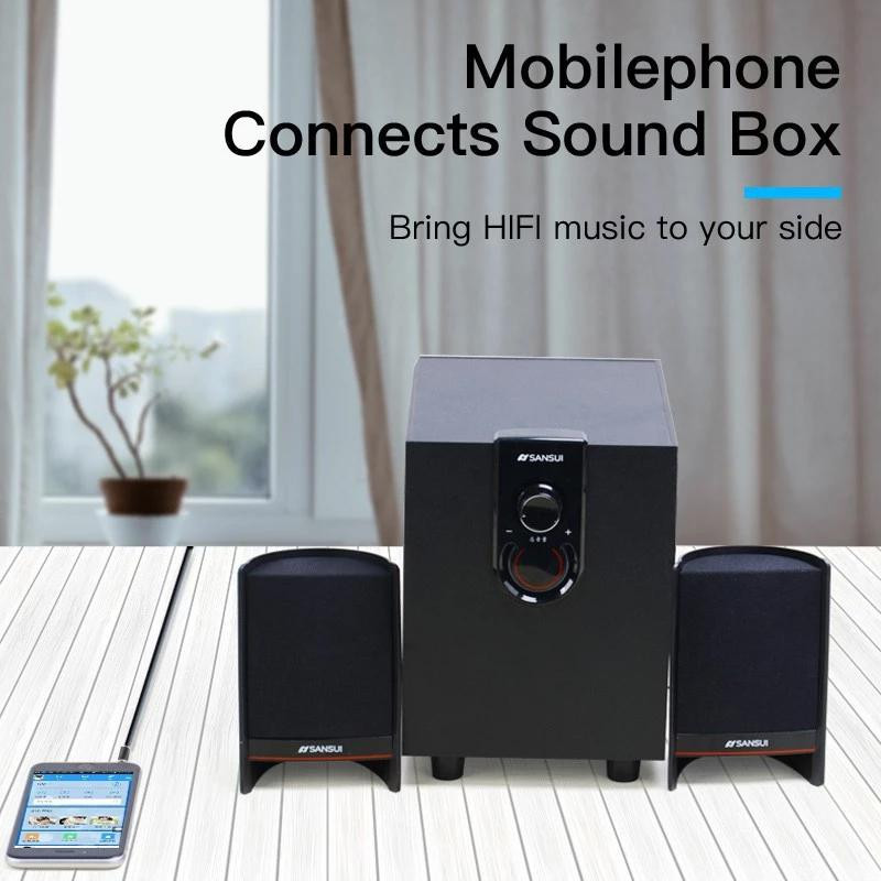 Cáp âm thanh aux 3.5mm ra 2rca lõi đồng 28awg | âm thanh trung thực | bảo hành 18 tháng