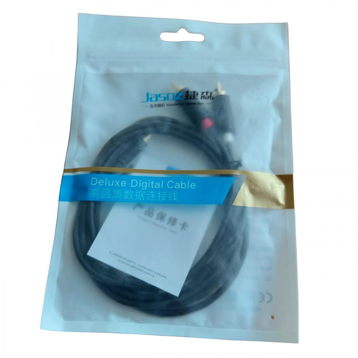 Cáp âm thanh aux 3.5mm ra 2rca lõi đồng 28awg | âm thanh trung thực | bảo hành 18 tháng