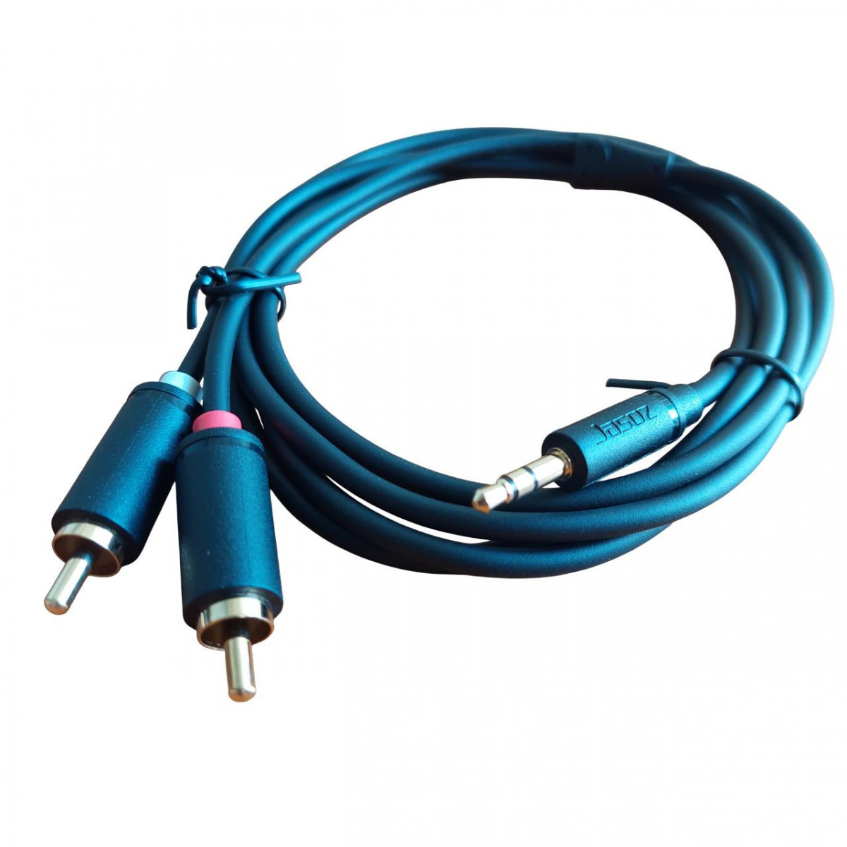 Cáp âm thanh aux 3.5mm ra 2rca lõi đồng 28awg | âm thanh trung thực | bảo hành 18 tháng