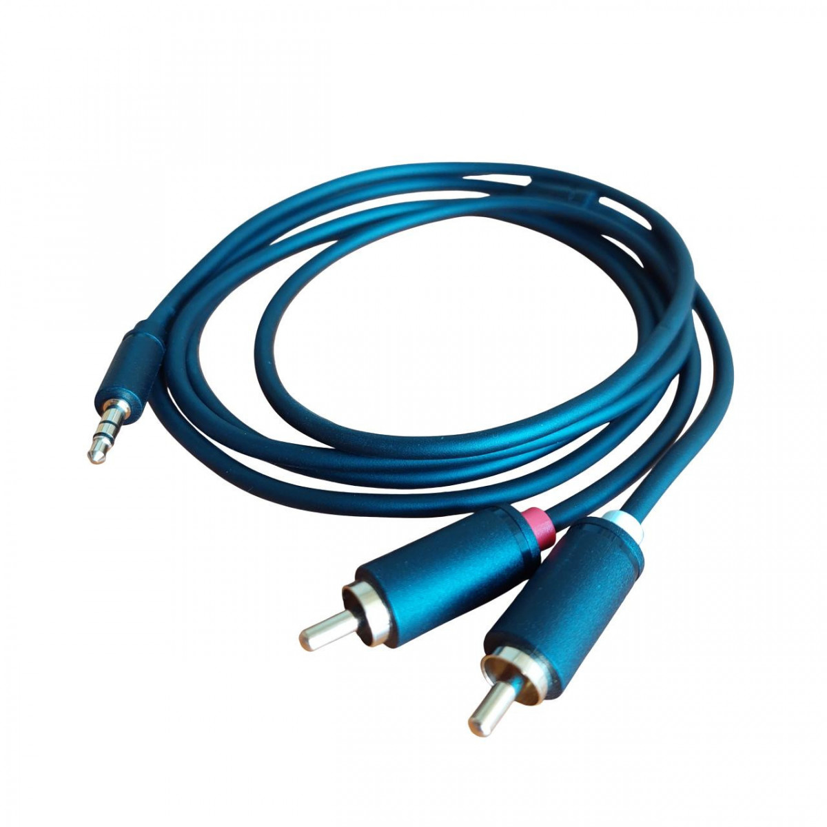 Cáp âm thanh aux 3.5mm ra 2rca lõi đồng 28awg | âm thanh trung thực | bảo hành 18 tháng