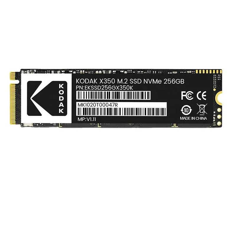 Ổ Cứng SSD M.2 NVMe KODAK X350 PCIe Gen3 x4 256GB 512GB 1TB 2TB Tốc Độ 3400MB/s Cho Laptop PC