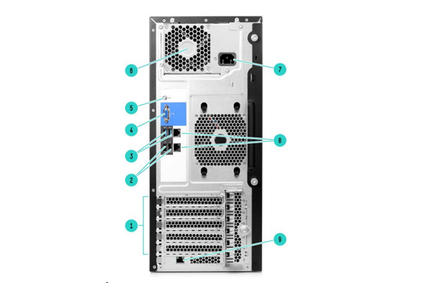 Máy chủ HP ML110 Gen9 E5-2609v3 1.9GHz 1P 6C 8GB, 8LFF 776934-B21